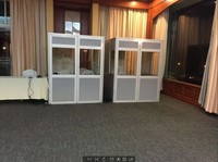 Cabine insonorisée portable SINGDEN SIB003 pour interprète, utilisation durable, cabine de traduction, cabine d'interprétation professionnelle