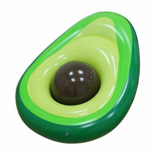 Şişme avokado havuz şamandıra topu ile su eğlence büyük Blow Up yaz plaj yüzme sal - Product Image 5