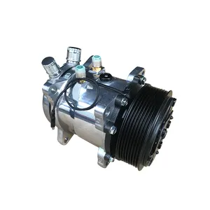 Compressor de ar condicionado para carro, 507 universal 12v 8pk r134a