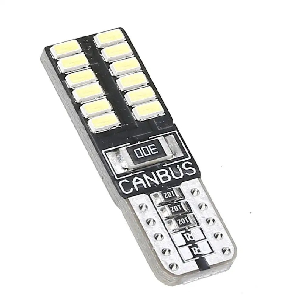 <span class=keywords><strong>T10</strong></span> 194 W5W 3014 24LED Canbus Foutloos Auto Wedge Breedte Side Licht