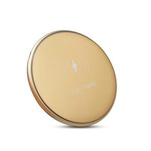 Metal más nuevo cargador sin hilos rápido, 10 W/7,5 W/5 W estándar <span class=keywords><strong>QI</strong></span> carga rápida cargador inalámbrico para el iPhone - Product Image 5