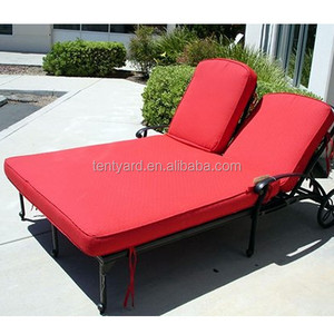 Materasso chaise longue impermeabile doppio per hotel all'aperto per lettino da spiaggia - Product Image 5