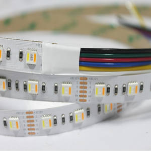IP20 DC12V 24W / <span class=keywords><strong>M</strong></span> programable SMD5050 RGBW / WW 5 en la tira 1led - Product Image 1