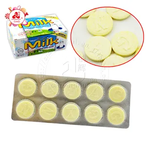 10PCS Verpackung Alphabet Trockenen Milch Tablet Candy