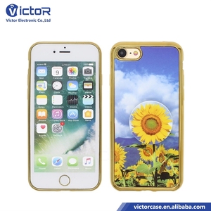Nueva caliente funda suave TPU protector Carcasa para iphone 7 con disenos dibujos con pop socket soporte - Product Image 1