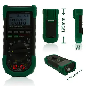 MS8229 5 in 1 Multimeter Auto Range Digital Multimeter with Lux Sound Level Temperature Humidity Tester Meter