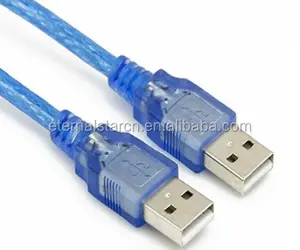 Basic USB 2.0 A maschio A maschio estendi il cavo dati nero per il trasferimento dei dati custodie per dischi rigidi, stampanti, modem, fotocamere