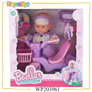 Оптовая торговля 15-дюймовый для маленьких мальчиков игрушки куклы виниловая Кукла reborn baby с велосипед