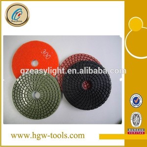de diamante borde esmerilado y pulido de esteras de coches para amoladora de ángulo - Product Image 3