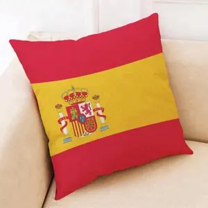 Housse de coussin décorative, taie d'oreiller d'équipe nationale d'espagne