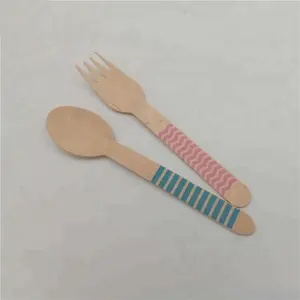 Wholesale custom wooden spoon wood craft spoons
