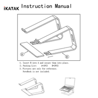 Shenzhen Vente en gros 17 pouces DJ Stand Ordinateur portable Nouveau style de matériau métallique détachable en aluminium
