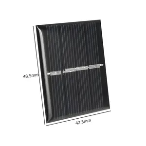 مصغرة 0.36 W 2 V رخيصة الألواح الشمسية الصين W/سلك DIY الكريستالات الشمسية لعبة لوحة التعليم أطقم