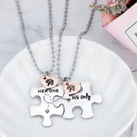 Collier pendentif classique en acier inoxydable pour la Saint-Valentin, « Tu es ma personne », pour les amoureux, les couples romantiques, le mari, la femme, le garçon, la fille