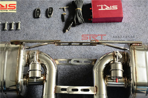 Sistema <span class=keywords><strong>di</strong></span> <span class=keywords><strong>Scarico</strong></span> in Acciaio Inox per Audi Q7 Anno 2014 Doppio Tubo <span class=keywords><strong>di</strong></span> <span class=keywords><strong>Scarico</strong></span> con <span class=keywords><strong>Valvola</strong></span> - Product Image 2