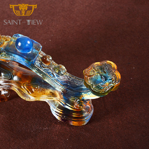 Moulage de Liuli Art chinois décoration traditionnelle grande taille Ruyi Fengshui décoration de la maison - Product Image 5