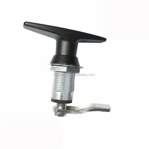 Cerradura de Leva de Compresión de Aleación de Zinc FS7086 con Manija en T, Cerradura de Cuarto de Vuelta para Gabinete Industrial - Product Image 1