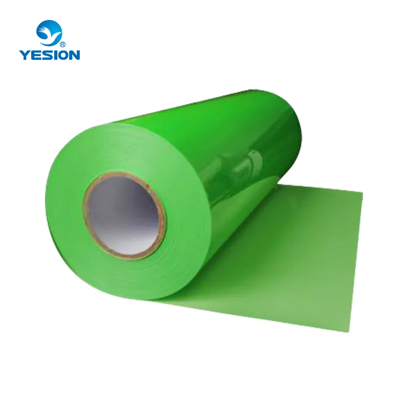 Yesion Fabriek Groothandel Rolls Htv Textiel Stof Pu Pvc Warmteoverdracht Vinyl Voor T-shirts Warmteoverdracht Vinyl Voor Katoen t-shirts