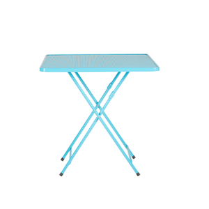 Metal Folding <strong>Table</strong> <strong>Square</strong> Punching Top Metal Folding <strong>Bar</strong> <strong>Table</strong> - Product Image 6