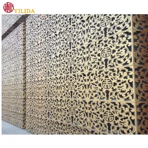 Decorative Perforated Metal Panels Aluminum Perforated Interior Decorative Metal Wall Panel