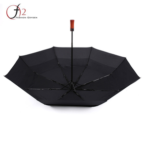 Belle conception impression personnalisée prime populaire de golf fois parapluie - Product Image 3