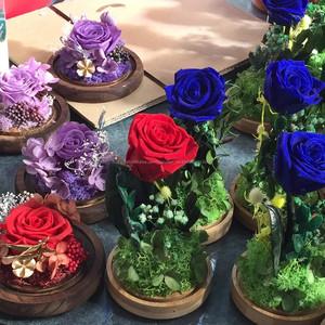 2018 al por mayor de calidad superior real natural preservado fresco duradero rosas - Product Image 5