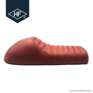 Asiento de Motocicleta Cafe Racer Personalizado en Rojo CG - Product Image 2