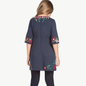 Abiti Vintage da ragazza per età 2-12 a maniche lunghe Casual in cotone stile sostenibile e per feste-<span class=keywords><strong>abbigliamento</strong></span> estivo per giovani - Product Image 2