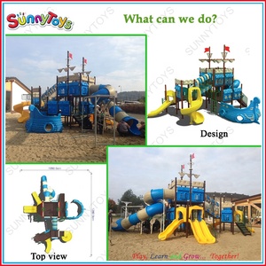 Jeux de parc pour enfants intéressants, toboggan, équipement de terrain de jeux <span class=keywords><strong>extérieur</strong></span> pour enfants utilisé - Product Image 6