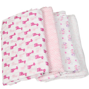 Cotton Muslin Swaddle <strong>Blanket</strong> Baby Muslin <strong>Wraps</strong>, Baby Muslin, Baby <strong>Blanket</strong> - Product Image 5