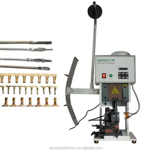 Automatique Câble terminal de cosse de sertissage machine