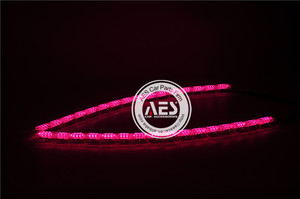 Caliente venta de led faro de la lámpara durante el día de la tira switchback drl luz los faros del coche app wifi RGB colores - Product Image 1