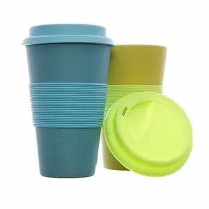 定制食品级硅胶咖啡杯盖/带/袖子