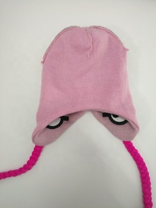 y bufanda de cuello para niños, conjunto de polaina de cuello y <span class=keywords><strong>gorro</strong></span> de invierno, personalizado, acrílico, Jacquard, <span class=keywords><strong>barato</strong></span> - Product Image 4