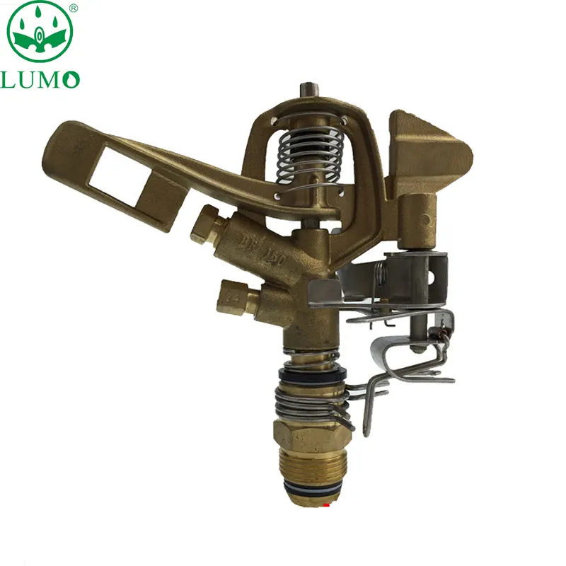 Metal oscillating viking brass spray rotating lawn agriculture irrigation copper sprinkler head impulse garden sprinkler