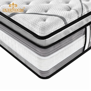 Haima King kasur pegas koil saku furnitur untuk rumah AS/Australia/Kanada untuk penggunaan kamar tidur atau rumah sakit - Product Image 4