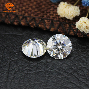 7mm ronda 1.2ct piedra preciosa floja al por mayor moissanite <span class=keywords><strong>diamante</strong></span> precio por quilate - Product Image 1