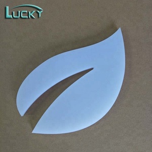 Bianco lucido di plastica 3d acrilico lettere e numeri - Product Image 2