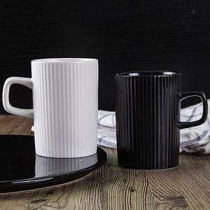 Decalcomania personalizzata in ceramica color argento tazze da caffè al latte acqua potabile piccola tazza da caffè - Product Image 4