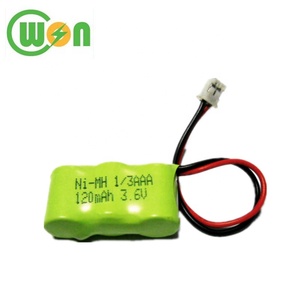 Tùy Chỉnh Difformation Ni-MH Pin 1/3AAA 2.4V-10.8V 120MAh Sạc NIMH Battery Pack - Product Image 2