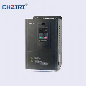 CHZIRI 전기 15kw 인버터 3 상 DC AC 컨버터 220V 벡터 태양열 vfd 펌프 인버터