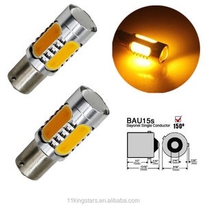 Luci Fendinebbia per Moto LED S25 <span class=keywords><strong>P21W</strong></span> <span class=keywords><strong>1156</strong></span>/BA15S/BAU15S/BAY15S con Luci di Retromarcia LED 7.5W Modello Accord - Product Image 2