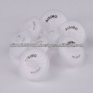 Filtre de seringue PES AISIMO personnalisable 13mm/0.45um fournitures de laboratoire OEM de haute qualité - Product Image 1