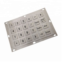Adaptation d'usine personnalisée pour le clavier de kiosque d'environnement dur Conception et recherche indépendantes