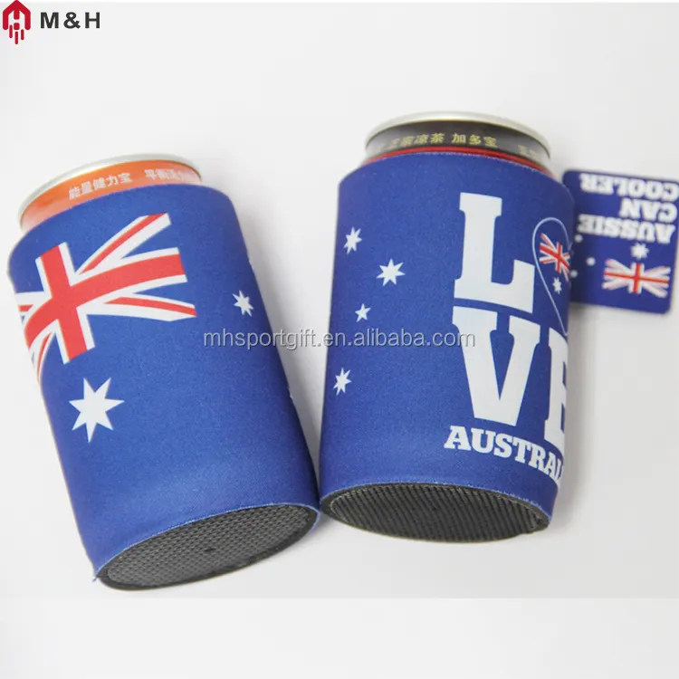 Promotional Sublimation Beer Can Holder Printed 5MM Neoprene CanクーラーInsulated Stubby Holder