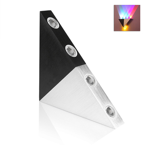 Hagood yeni varış 5W üçgen dekoratif led duvar ışık AC85-265V iç mekan aydınlatması İskandinav fantezi basit <span class=keywords><strong>modern</strong></span> vintage