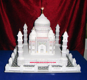 Hermoso mármol blanco Taj Mahal para Decoración - Product Image 1