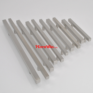 <span class=keywords><strong>Poignée</strong></span> <span class=keywords><strong>de</strong></span> <span class=keywords><strong>porte</strong></span> carrée en acier inoxydable - Product Image 6
