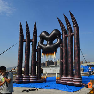 Khổng Lồ Halloween Inflatable Skull Arch Để Bán K4067-1 - Product Image 5