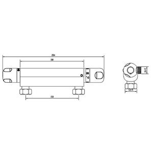 Thermostatic <strong>Shower</strong> Mixer Faucet, Thermostatic <strong>Shower</strong> Valve Mixer Tap <strong>Outlet</strong> 1/2" Standard Exposed - Product Image 5